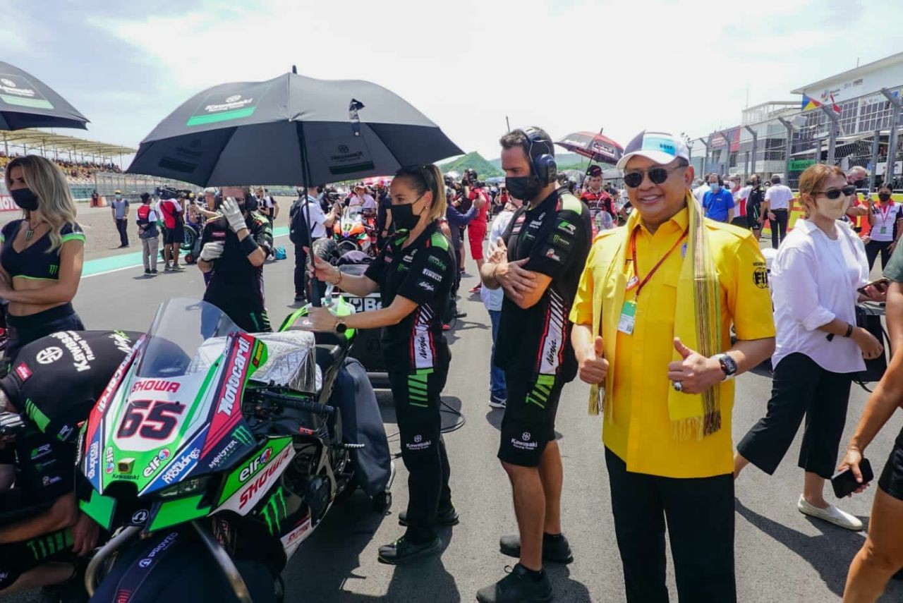 Bamsoet Apresiasi Race 2 World Superbike 2022 Mandalika Berlangsung Sukses dan Aman