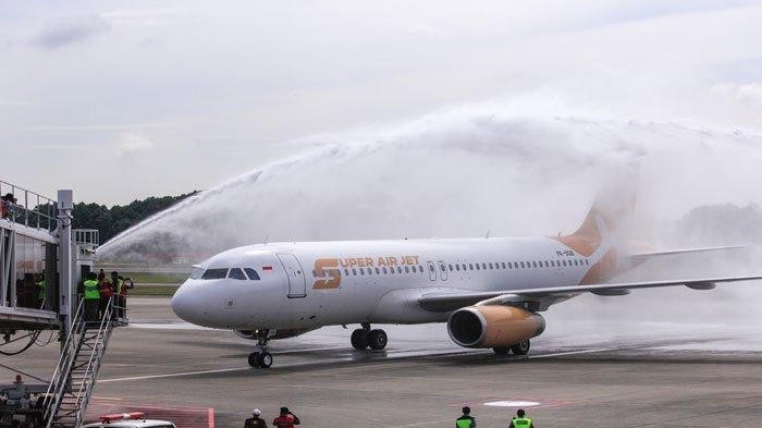 Super Air Jet Buka Rute Terbang Balikpapan ke Tarakan Tanpa Transit