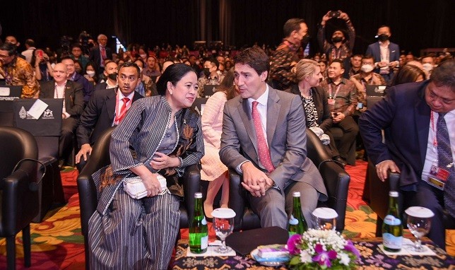 Hadiri B20 Summit, Puan Bertemu PM Kanada Hingga Pendiri Bursa Mata Uang Kripto