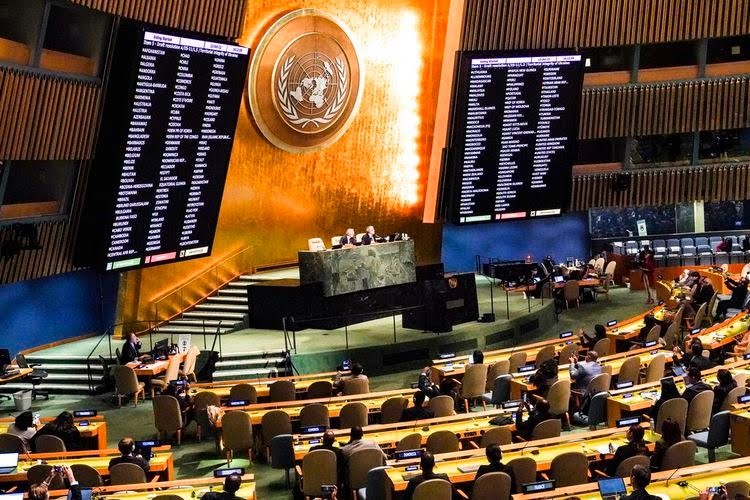 Resolusi PBB Desak Rusia Bayar Ganti Rugi Atas Kehancuran Ukraina