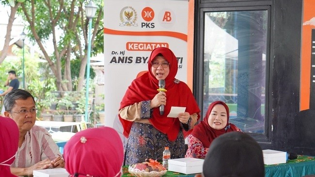Sosialisasikan Penggunaan QRIS Bersama BI, Anis Dukung Peningkatan Pembayaran Non Tunai