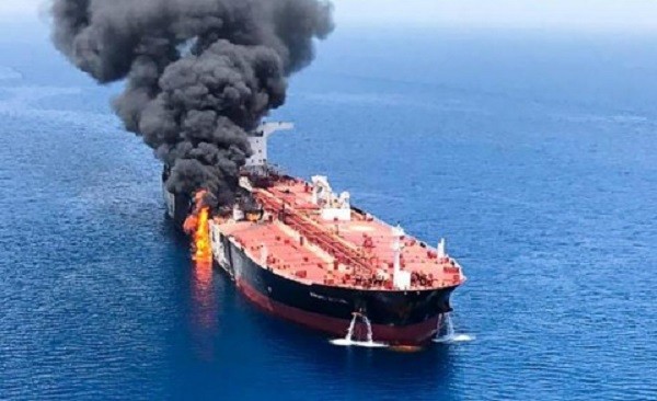 Kapal Tanker Israel Diserang Drone Pembawa Bom, AS dan Israel Tuduh Iran Pelakunya 