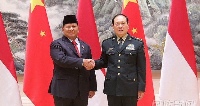 Prabowo Kunjungi Menhan China, Bahas Penguatan Kerja Sama Pertahanan