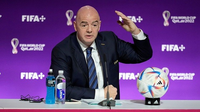 Presiden FIFA Kecam 'Kemunafikan' Barat Soal Catatan HAM Qatar