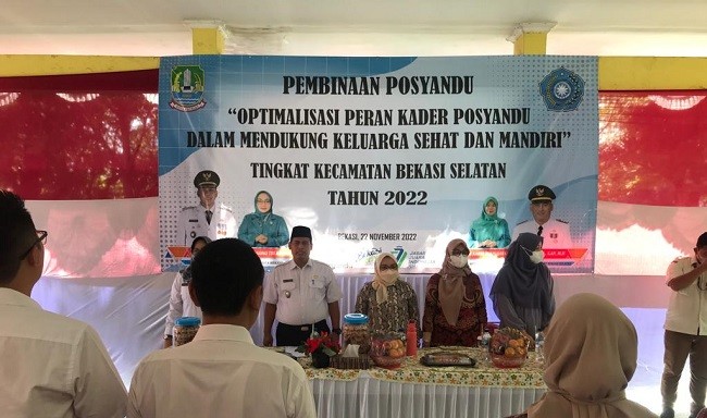 Plt Ketua TP PKK Kota Bekasi Buka Pembinaan Kader Posyandu