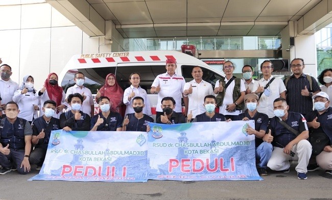 Cianjur Berduka, Plt Wali Kota Bekasi Kirim Bantuan