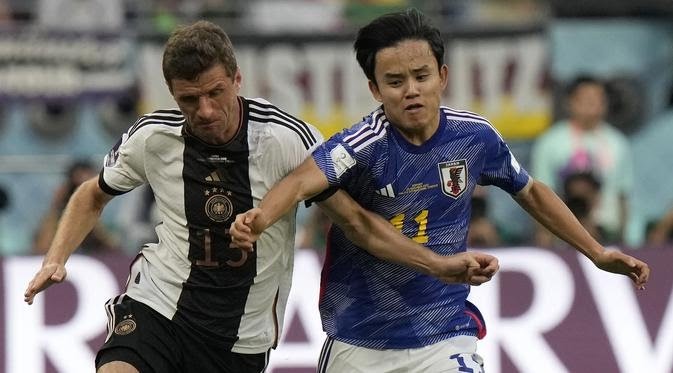 Bikin Kejutan, Timnas Jepang Berhasil Cukur Jerman 2-1