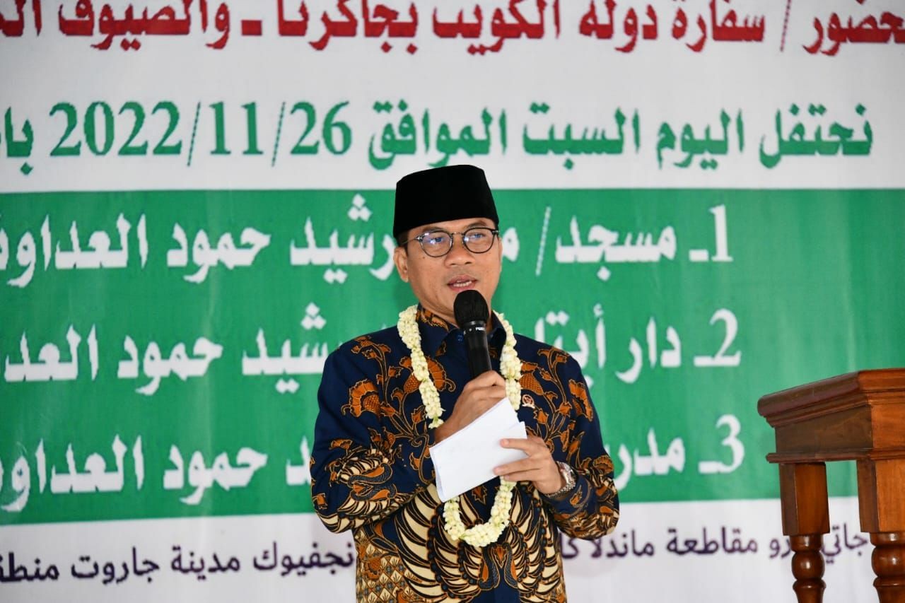 Resmikan Pesantren Peradaban Al Amin, Yandri Susanto: Bukti Kuatnya Hubungan Indonesia - Kuwait