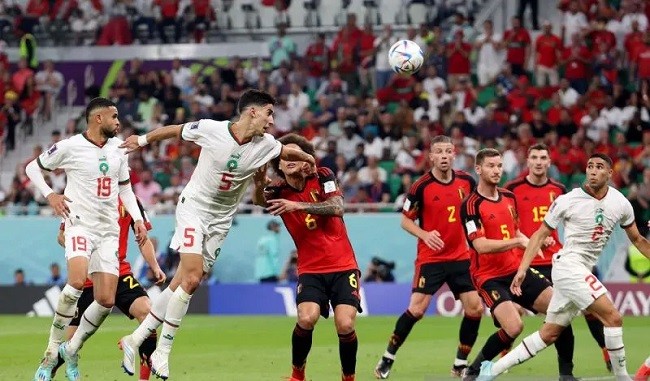 Buat Kejutan, Maroko Kalahkan Belgia 2-0