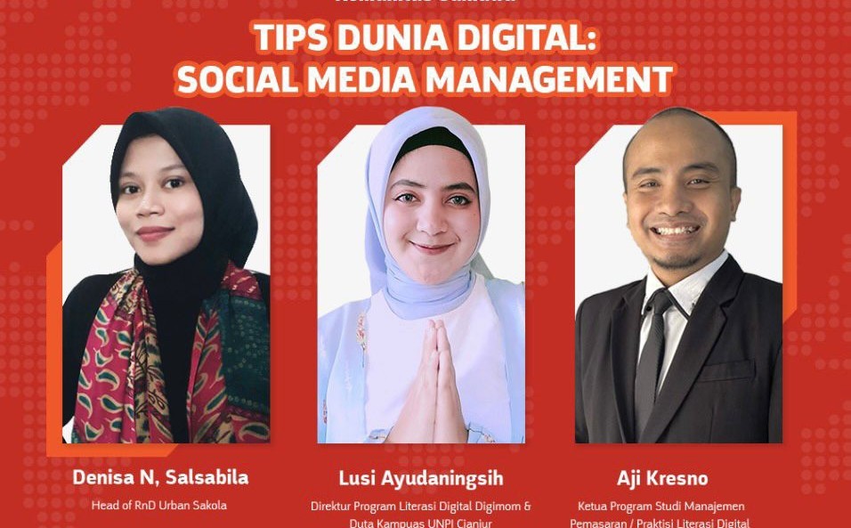 Manajemen Sosial Media Harus Dikelola Secara Bijak dan Tepat