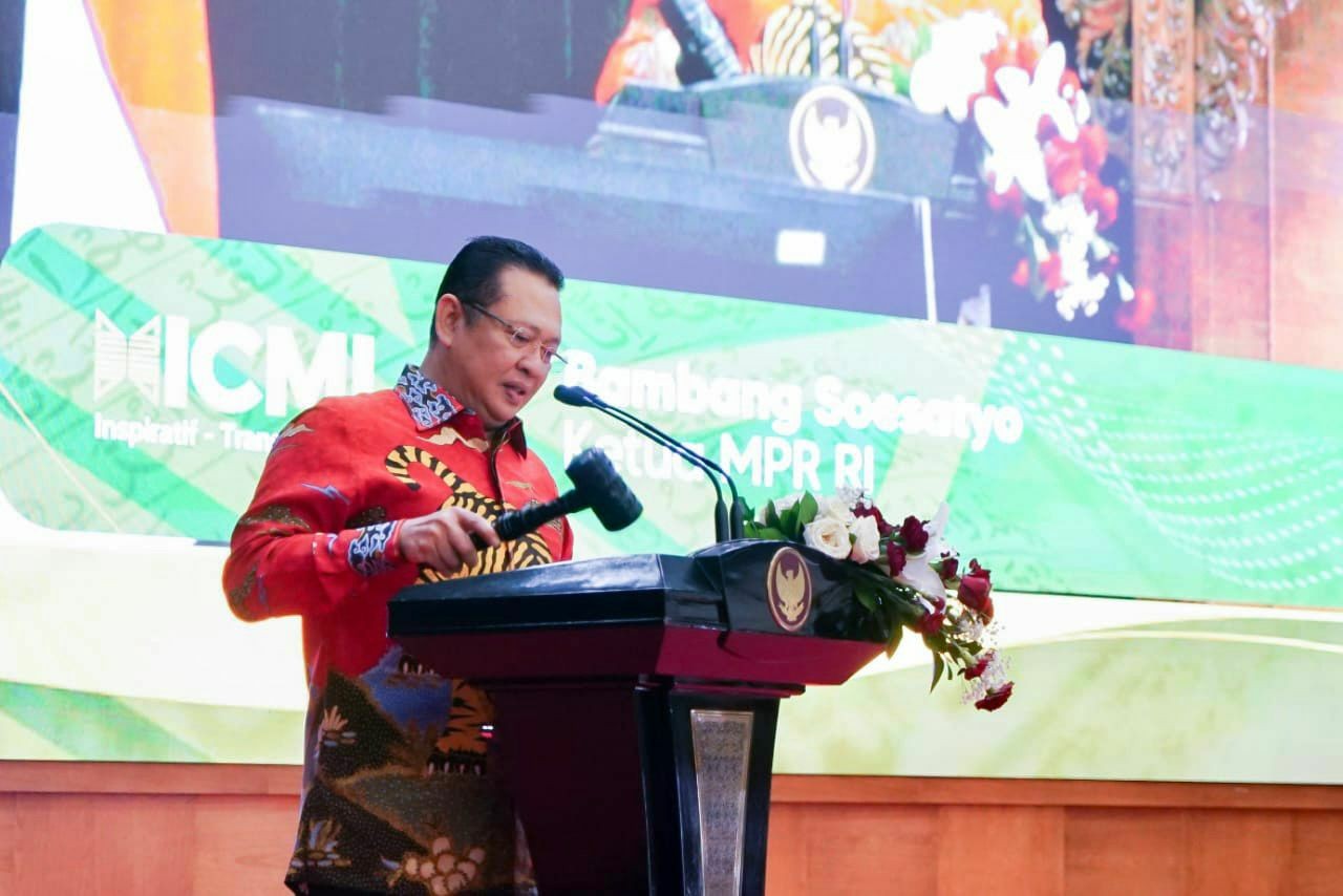 Buka National Leadership Camp ICMI, Ketua MPR RI Ajak Tingkatkan Kualitas Kehidupan Demokrasi
