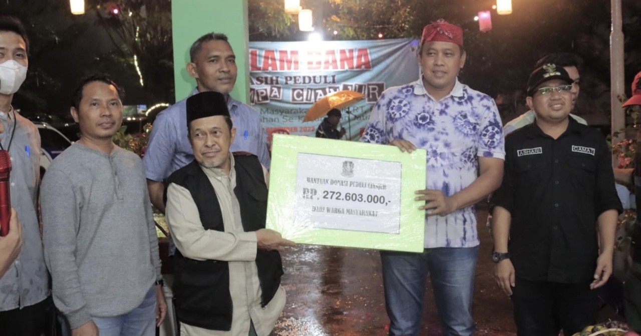 Plt Wali Kota Bekasi Apresiasi Warga Jatiasih Telah Kumpulkan Donasi Rp272 Juta Lebih untuk Korban Gempa Cianjur