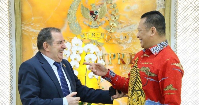 Terima Duta Besar Aljazair untuk Indonesia, Ketua MPR RI Bamsoet Dorong Peningkatan Kerjasama Bilateral Indonesia-Aljazair