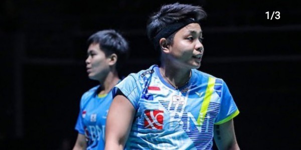 Apriyani/Fadia Kalah dari Zhang/Zheng 