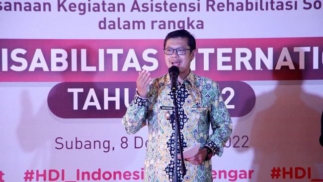 Hadiri Kegiatan Asistensi Rehabilitasi Sosial, Kang Akur: Dukung Hak Penyandang Disabilitas