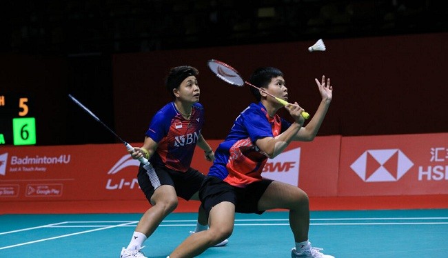 Meski Gagal ke Semifinal BWF World Tour Finals 2022 Apriyani/Fadia Tetap Bersyukur