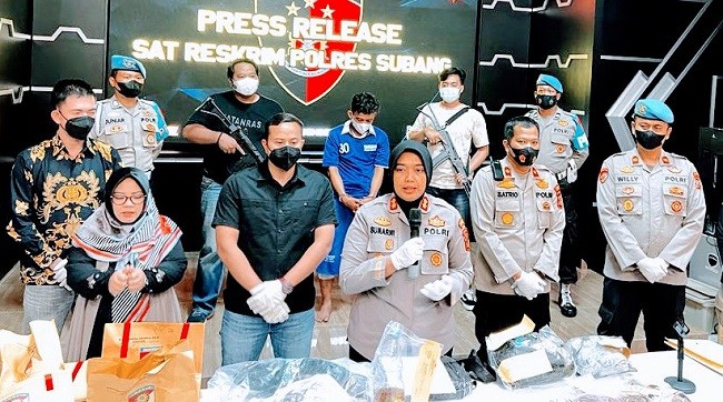 Kurang dari 24 Jam, Satrekrim Polres Subang Berhasil Ungkap Kasus Mayat Perempuan Misterius 
