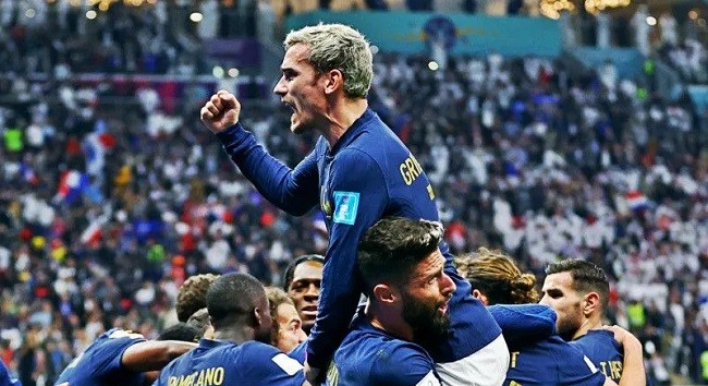 Taklukan Inggris 2-1, Prancis Pastikan Satu Tempat di Semifinal