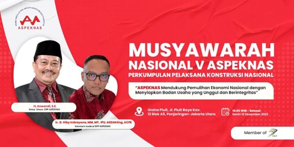 Munas ke-5, Aswandi-Viby Indrayana Terpilih Jadi Ketum dan Sekjen ASPEKNAS