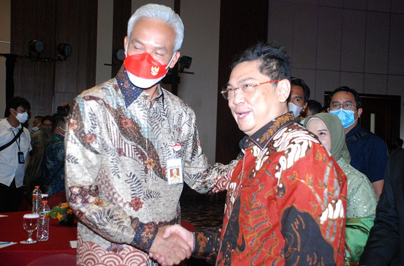 Ganjar Pranowo dan Utut Adianto Bertemu Secara Kebetulan