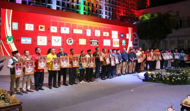 KPU Tetapkan Nomor Urut Parpol Peserta Pemilu 2024, Ini Daftarnya