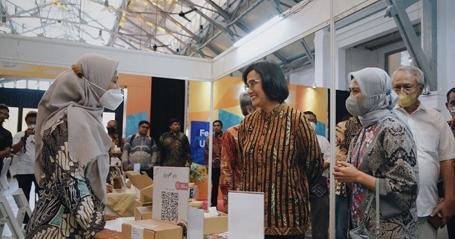Sri Mulyani: Memperkuat Usaha Kecil adalah Identik dengan Memperkuat Perekonomian Indonesia
