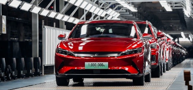 BYD China Bakal Luncurkan Merek Mobil listrik Baru di 2023