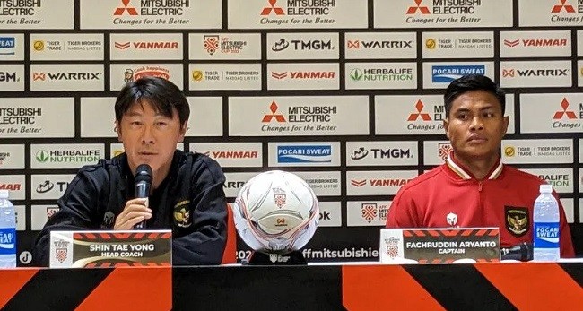 Shin tae-yong Pastikan Skuad Indonesia Bekerja Keras Tundukkan Kamboja