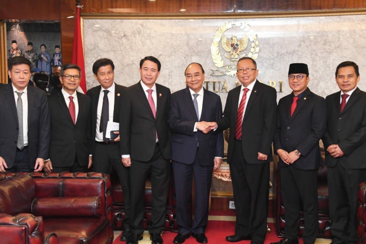 Presiden Vietnam Datang ke MPR, Arsul Sani: Kita Harap Hubungan Antarparlemen Ditingkatkan