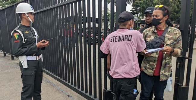 Polisi Turunkan 1.394 Personel Amankan Laga Indonesia vs Kamboja  di SUGBK
