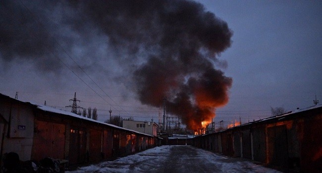 Ukraina Laporkan Serangan Rudal Rusia Besar=besaran