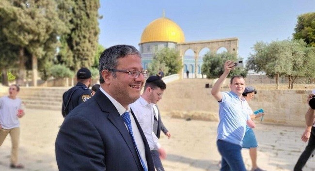Kedatangan Menteri Israel ke Masjid Aqsa Dibanjiri Kecaman 