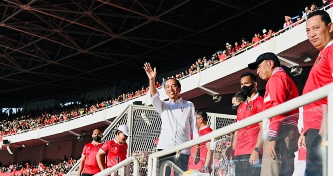 Imbang Lawan Vietnam 0-0, Jokowi: Kita Masih Punya Kesempatan di Leg Kedua