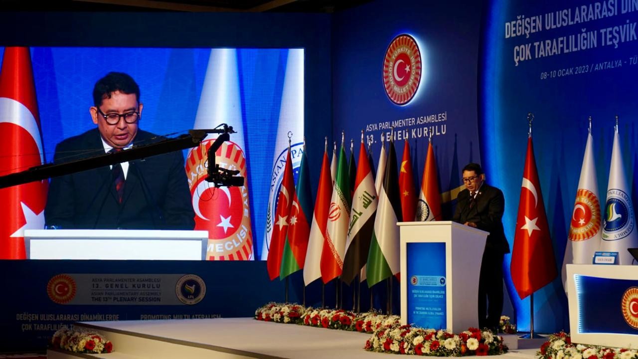 Hadiri Sidang Parlemen Asia, Delegasi DPR RI Serukan Kerjasama Multilateral