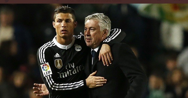 Carlo Ancelotti Doakan Cristiano Ronaldo 
