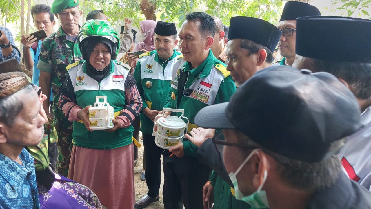 Samsul Bahri: Baznas Beri Makan Siang Dhuafa Sampai Akhir Hayat