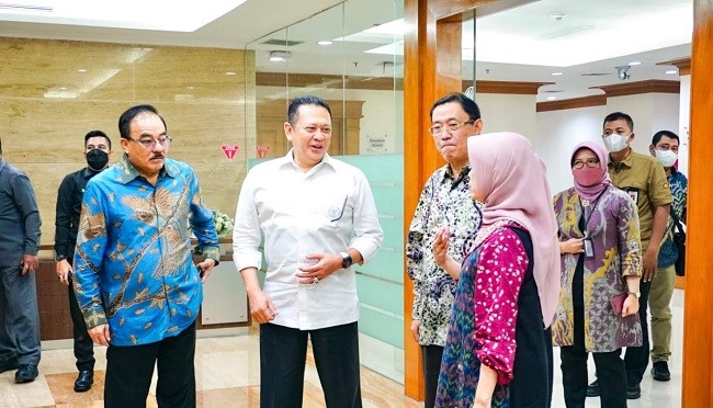 Bertemu Ketua BPK, Ketua MPR RI Apresiasi Capaian Kinerja BPK