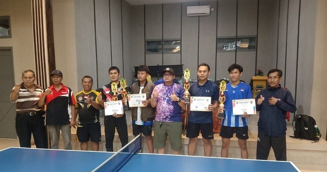 Tingkatkan Mentalitas, PTMSI Purwakarta Gelar Open Turnamen Tenis Meja Antar PTM