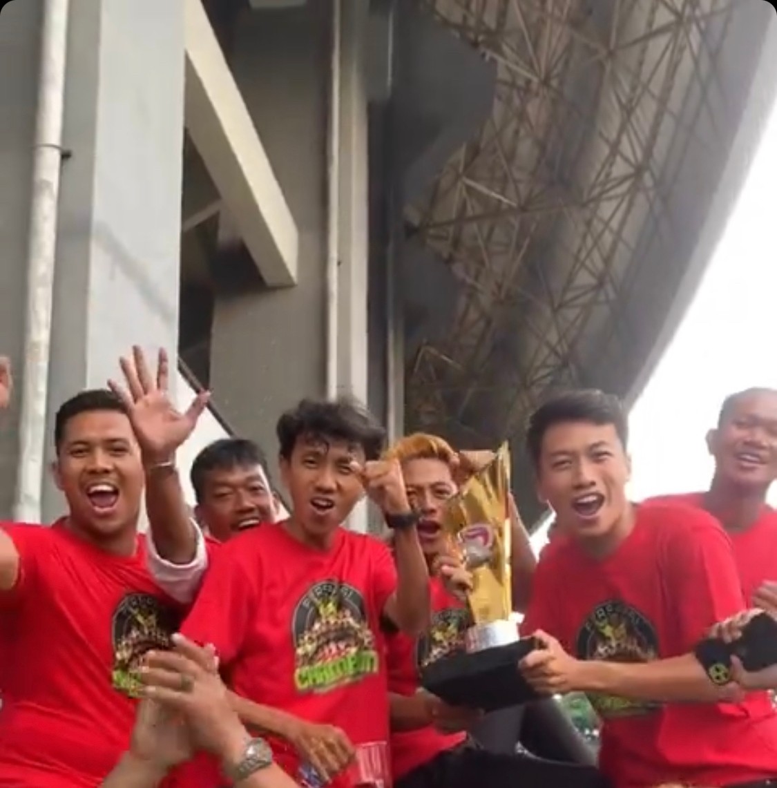 Juara Liga 3 Jawa Barat, Persipasi Konvoi Keliling Kota Bekasi
