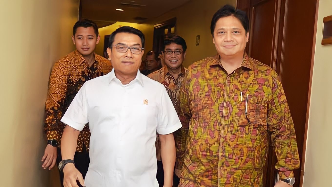Survei INES Sebut Pasangan Airlangga-Moeldoko Berpeluang Besar Menangi Pilpres 2024