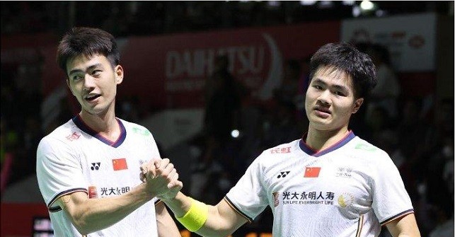 Liang/Wang Tantang Aaron/Soh di Final India Open 2023
