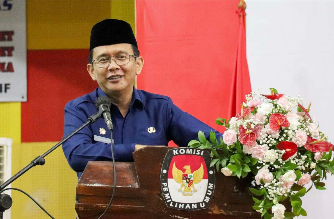 Lantik PPS, Pj Bupati Bekasi Minta  Antisipasi Potensi Masalah Pemilu 2024