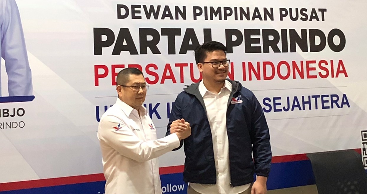 Mantan Ketua PSI Jakarta Michael Victor Sianipar Bergabung di Perindo