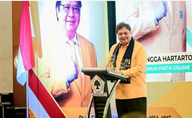 Tingkat Kesukaan Masyarakat pada Airlangga Jadi Modal Dongkrak  Elektabilitas