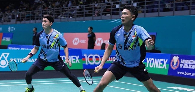 Dikandaskan Wakil Cina, Fajar/Rian Pupus Harapan ke Semi Final Indonesia Masters