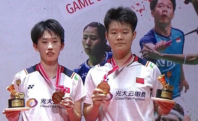 Ganda Putri Cina Menang di Indonesia Masters