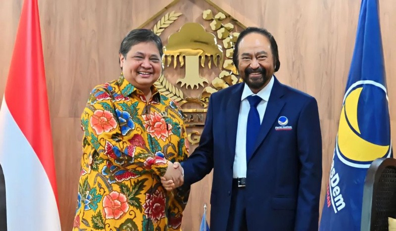 Pengamat Politik: Pertemuan Airlangga - Surya Paloh untuk Kepentingan Politik Kebangsaan
