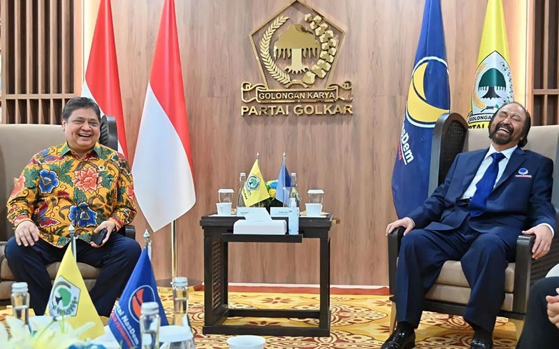 Pertemuan Golkar dan NasDem Upaya Benahi Komunikasi Politik Koalisi Pemerintah
