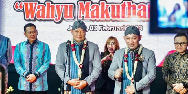 Ketua MPR RI Apresiasi Pagelaran Wayang Kulit 'Wahyu Makutharama' Sinergitas TNI-Polri