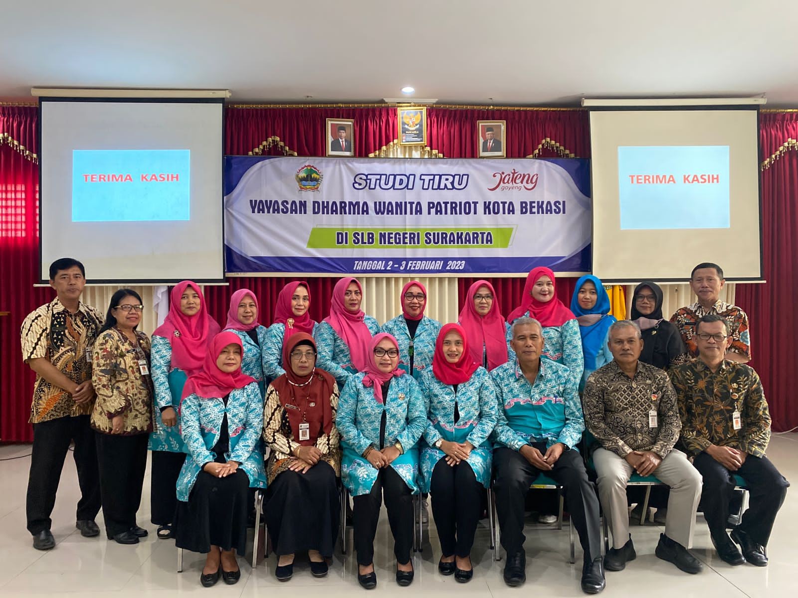 Bersama Kadisdik, PKK Kota Bekasi Studi Tiru ke SLBN Surakarta